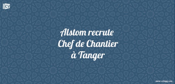 Chef de Chantier