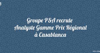 Analyste Gamme Prix Régional