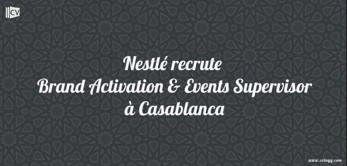 Brand Activation & Events Supervisor