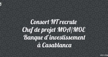 Chef de projet MOA/MOE - Banque d’investissement