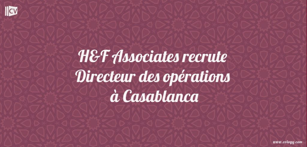 Directeur des opérations