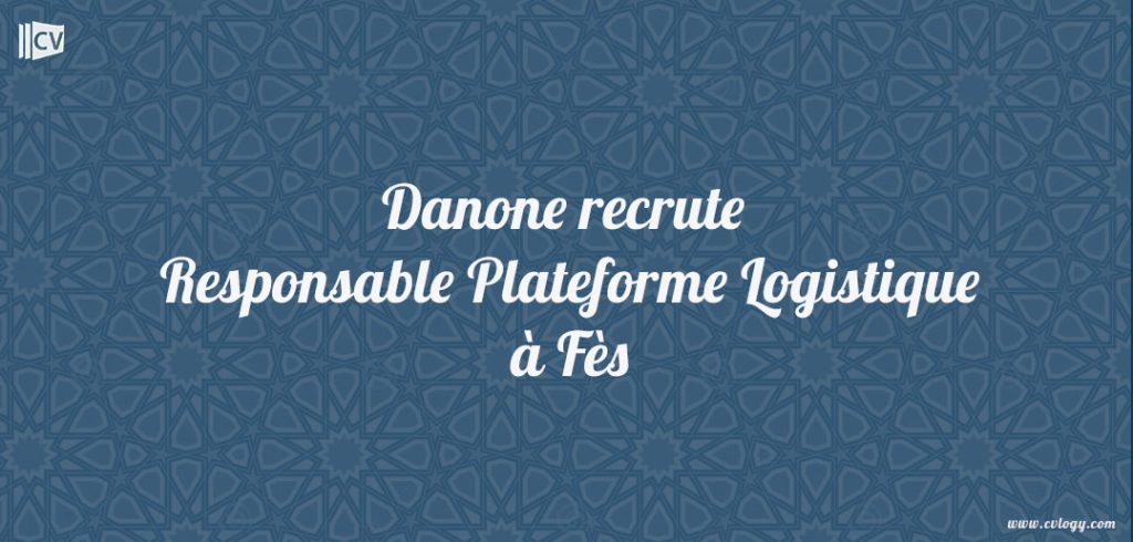 Responsable Plateforme Logistique