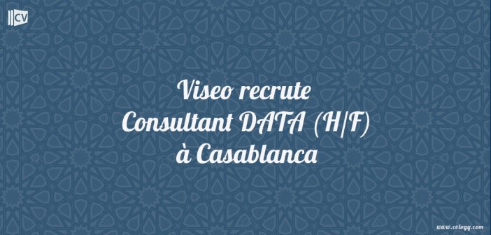 Consultant DATA (H/F)