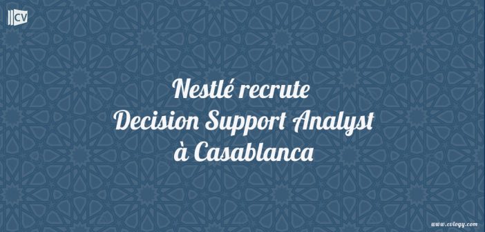 Decision Support Analyst