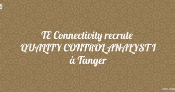 TE Connectivity recrute QUALITY CONTROL ANALYST I à Tanger