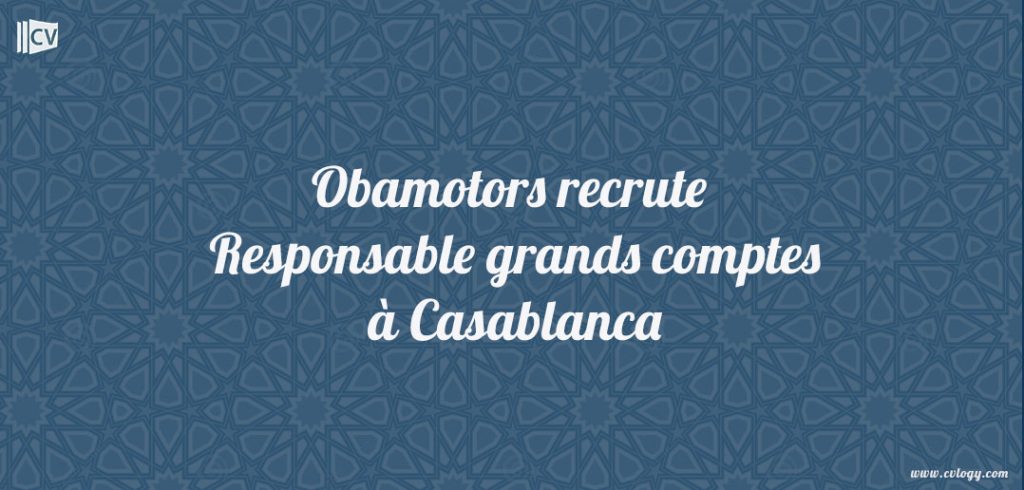 Responsable grands comptes