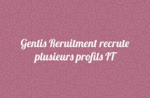 recrute plusieurs profils IT