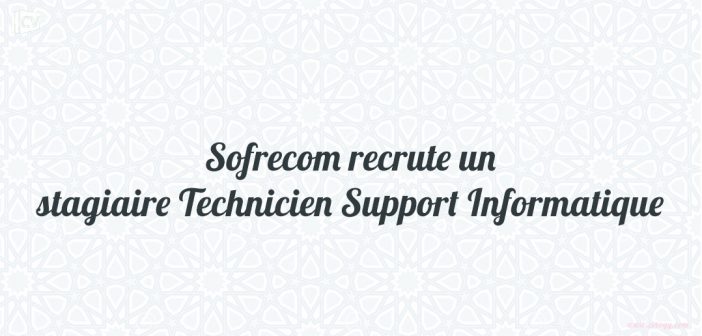 Sofrecom recrute