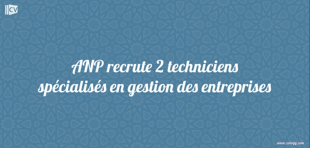 2 techniciens spécialisés en gestion des entreprises