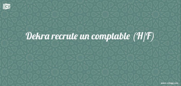 Dekra recrute un comptable (H/F)