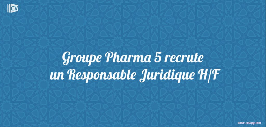 Pharma 5 recrute