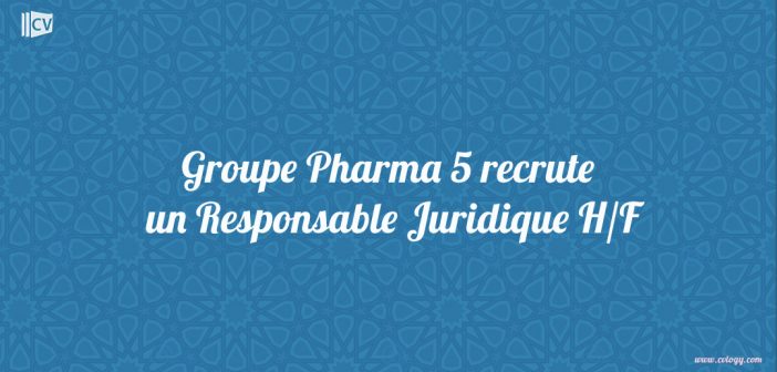 Pharma 5 recrute