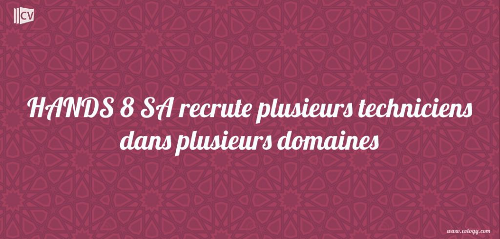 Hands 8 SA recrute