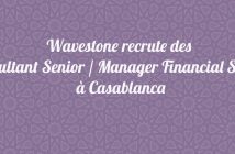 Wavestone recrute des Consultant Senior / Manager Financial Service à Casablanca Consultant Senior / Manager Financial Services - Maroc