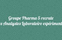 Groupe Pharma 5 recrute des Analystes Laboratoire expérimentés