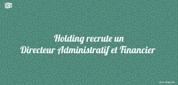 Directeur Administratif et Financier