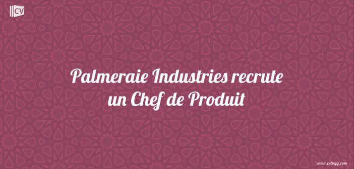 chef de produit