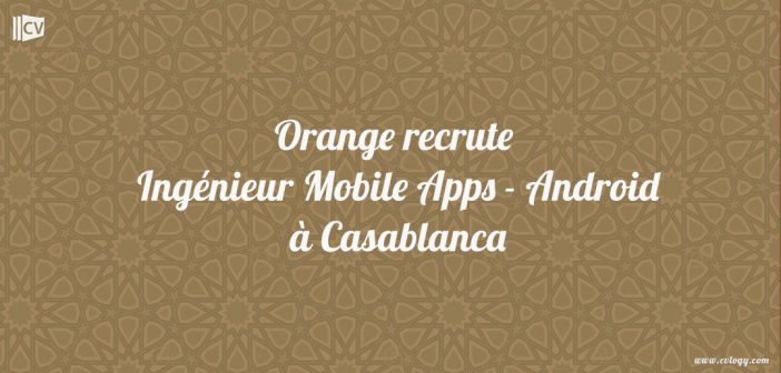 Ingénieur Mobile Apps - Android