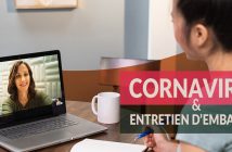 Coronavirus et entretien d'embauche