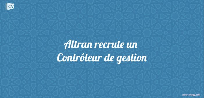 Altran Controleur de gestion