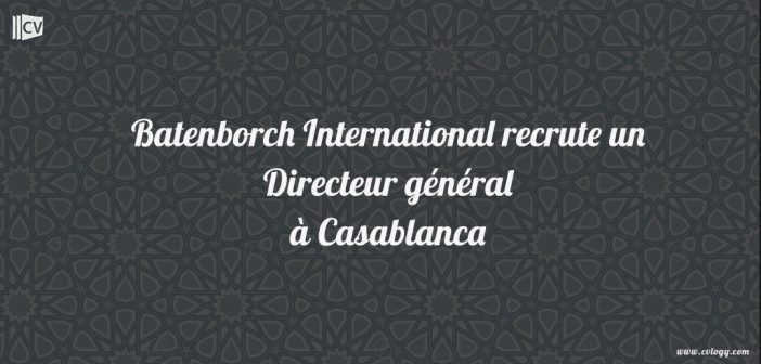 Directeur général