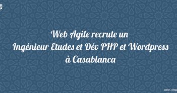 Ingénieur études et développement PHP et Wordpress