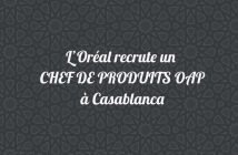 CHEF DE PRODUITS OAP