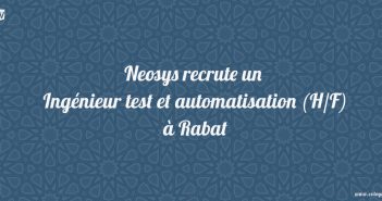 Ingénieur test et automatisation (H/F)