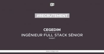 Ingénieur Full stack Sénior