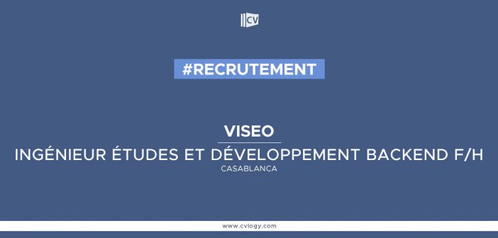 Ingénieur études et développement Backend F/H