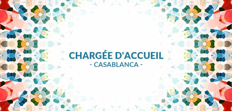 recrutement Chargée d'accueil à Casabla,ca