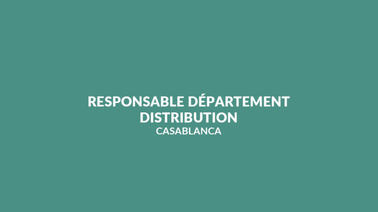 Responsable Département Distribution