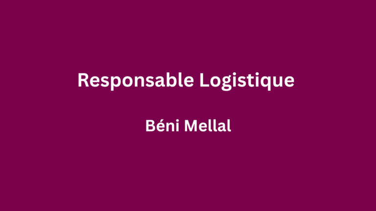 Avanta Maroc recrute Warehouse Supervisor à Casablanca