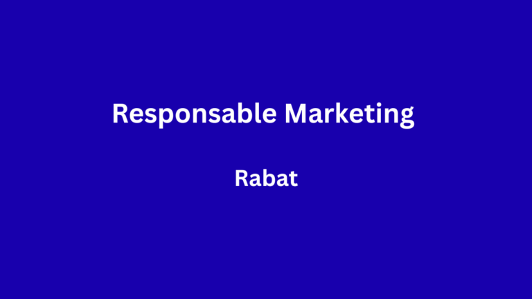 Responsable Marketing à Rabat