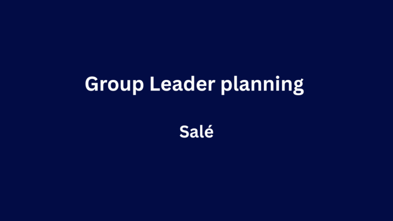 SEBN-MA recrute Group Leader planning à Salé