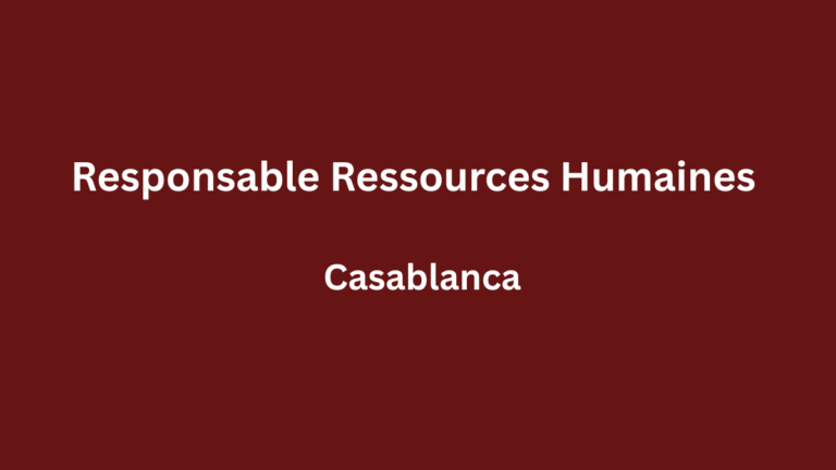 Mic Drop recrute Responsable Ressources Humaines (RRH) à Casablanca