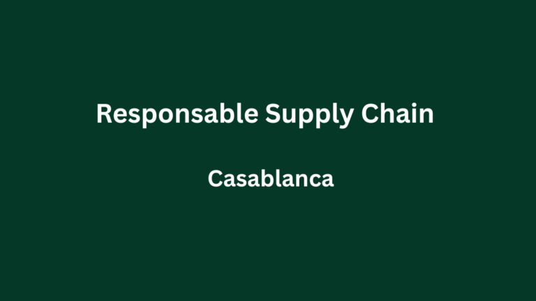 RHS Emploi recrute un(e) Responsable Supply Chain à Casablanca