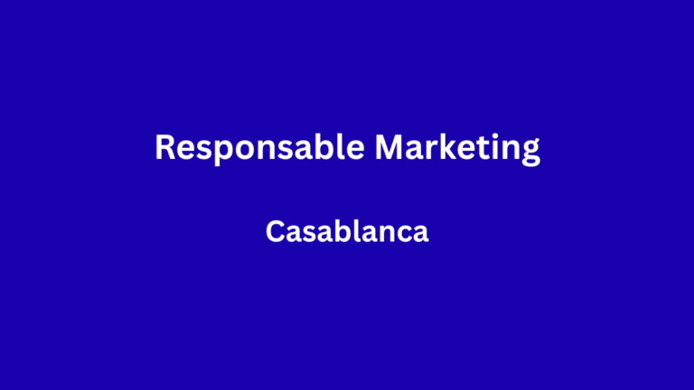 Responsable Marketing