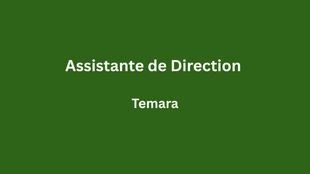 Super Auto recrute Assistante de Direction à Temara