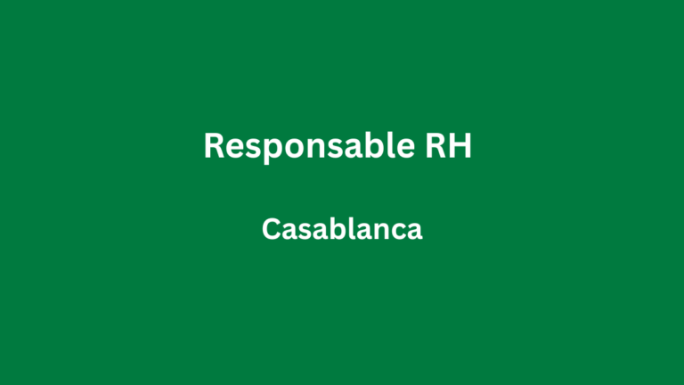 HR Now Consulting recrute Responsable RH à Casablanca