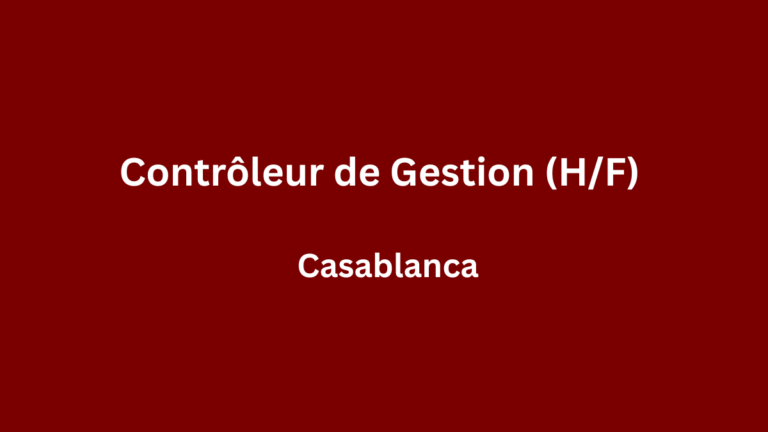 Avanta Maroc recrute Contrôleur de Gestion (HF) à Casablanca