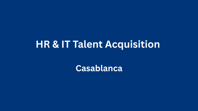 Omnishore recrute HR & IT Talent Acquisition à Casablanca